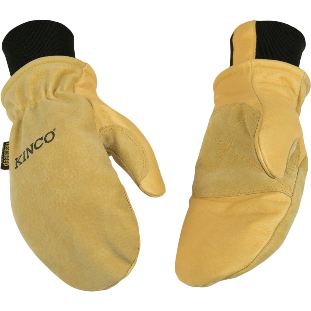 Kinco Men's XL Premium Pigskin Thermal Insulated Mitten Image 1