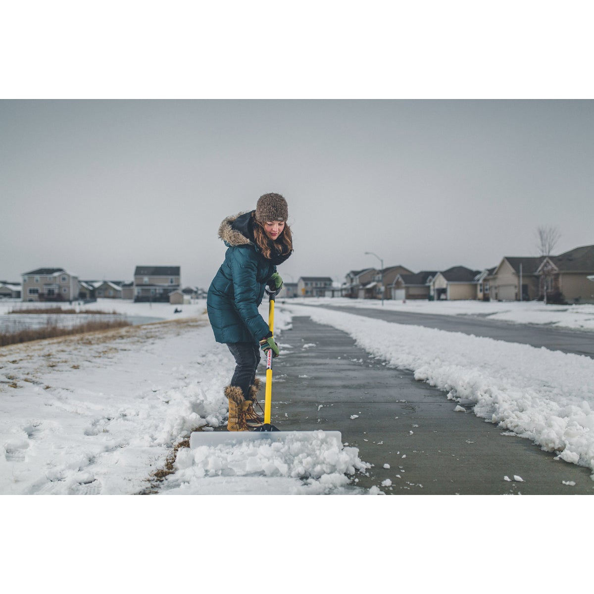 The Snow Plow 36 In. Original Snow Pusher Image 6