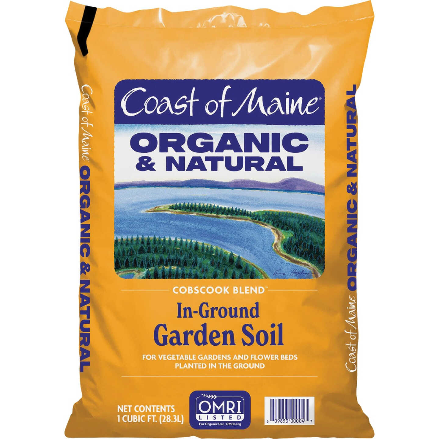 Coast of Maine Cobscook Blend 1 Cu. Ft. Organic & Natural Garden Soil Image 1