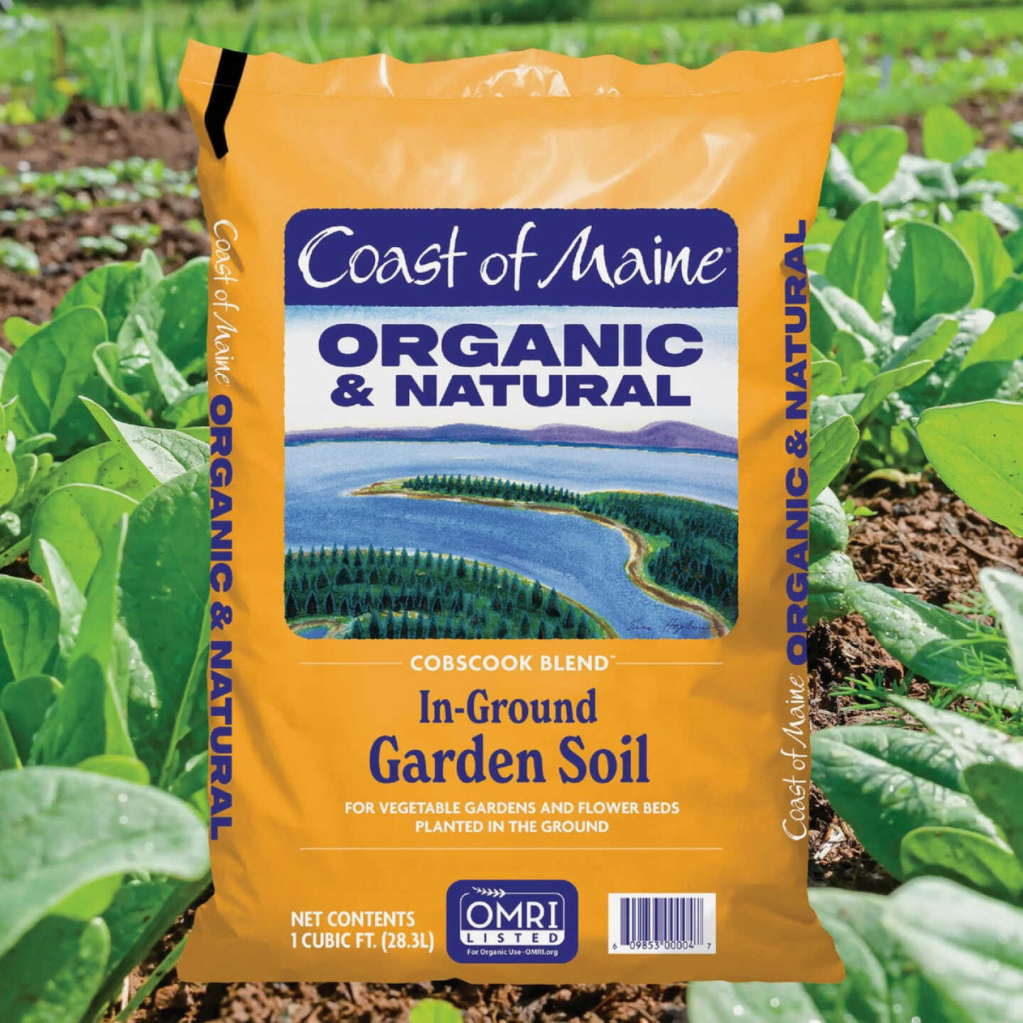 Coast of Maine Cobscook Blend 1 Cu. Ft. Organic & Natural Garden Soil Image 2