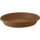 Bloem 12 In. Chocolate Poly Classic Flower Pot Saucer Image 3