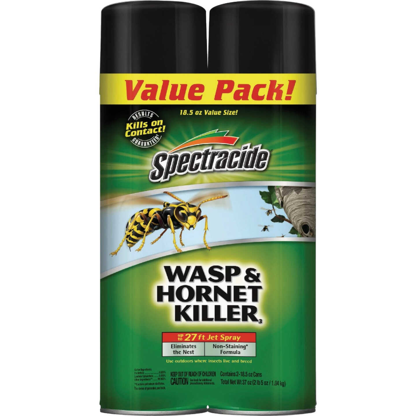 Spectracide 18.5 Oz. Wasp & Hornet Killer3 Aerosol (2-Pack) Image 1