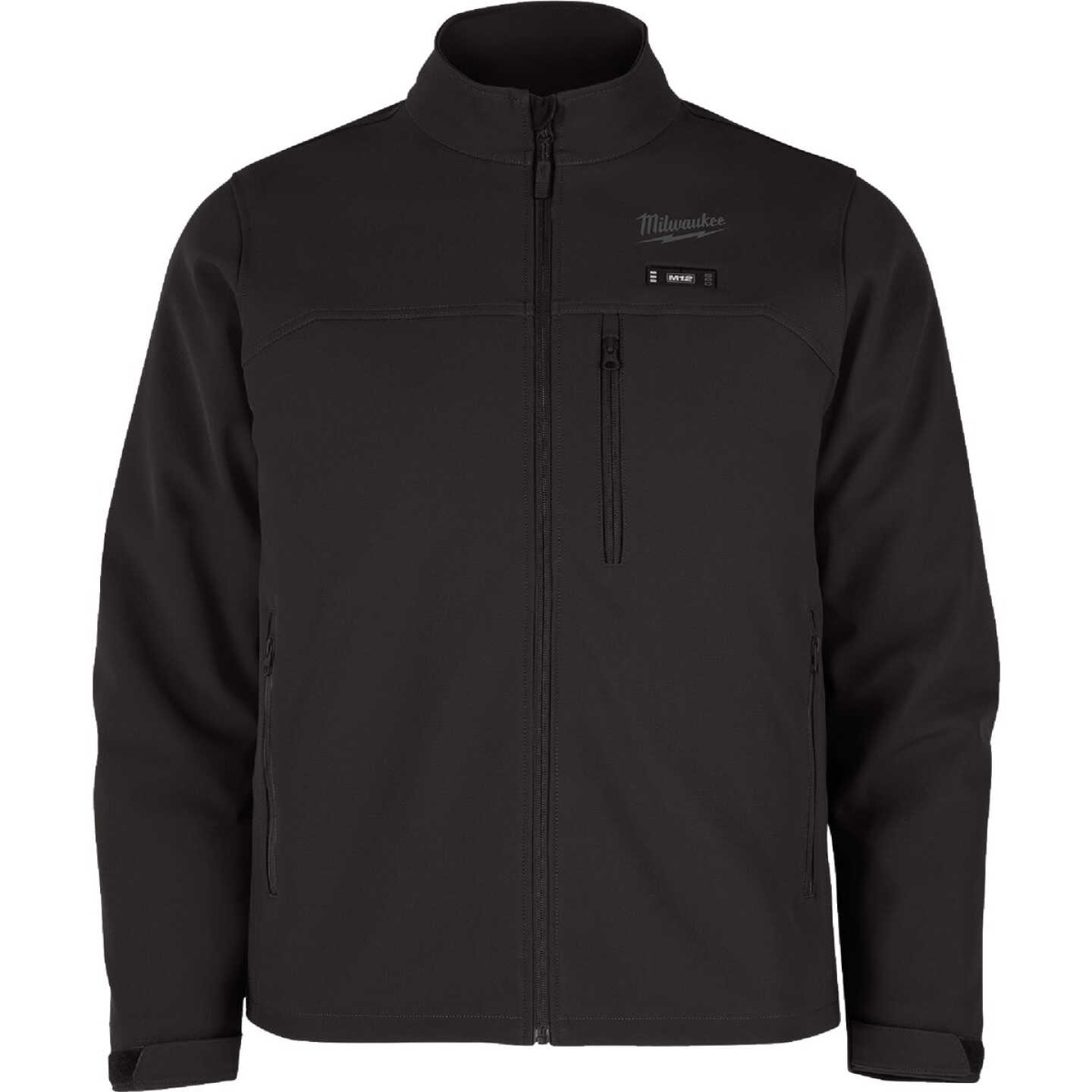 Milwaukee M12 TOUGHSHELL Men's Black Cordless Heated Jacket, 2XL Image 1