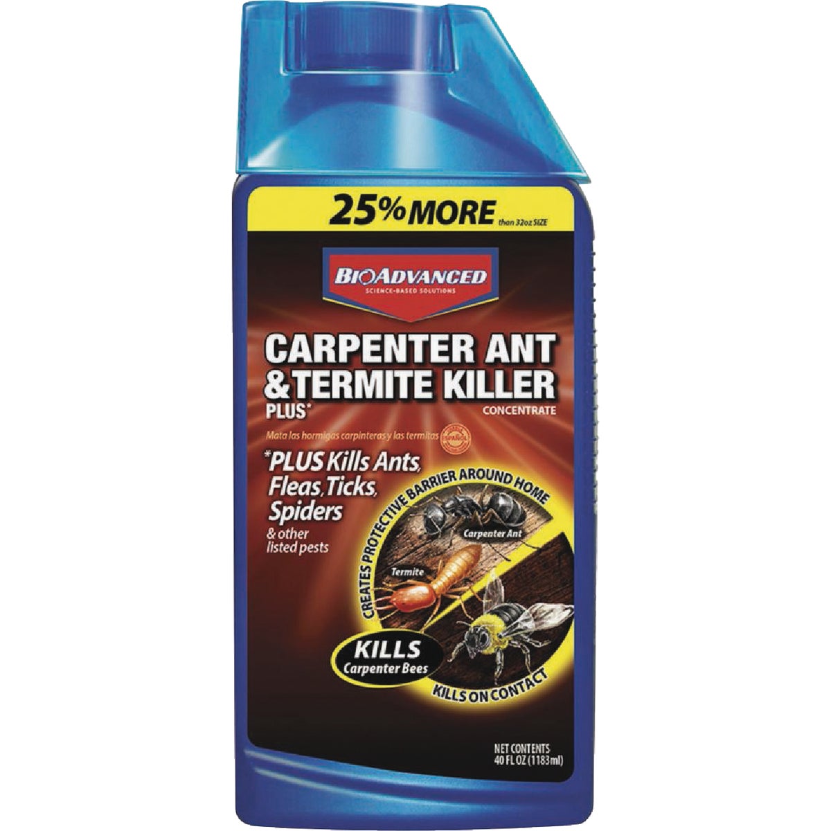 BioAdvanced Carpenter Ant & Termite Killer Plus 40 Oz. Concentrate Insect Killer