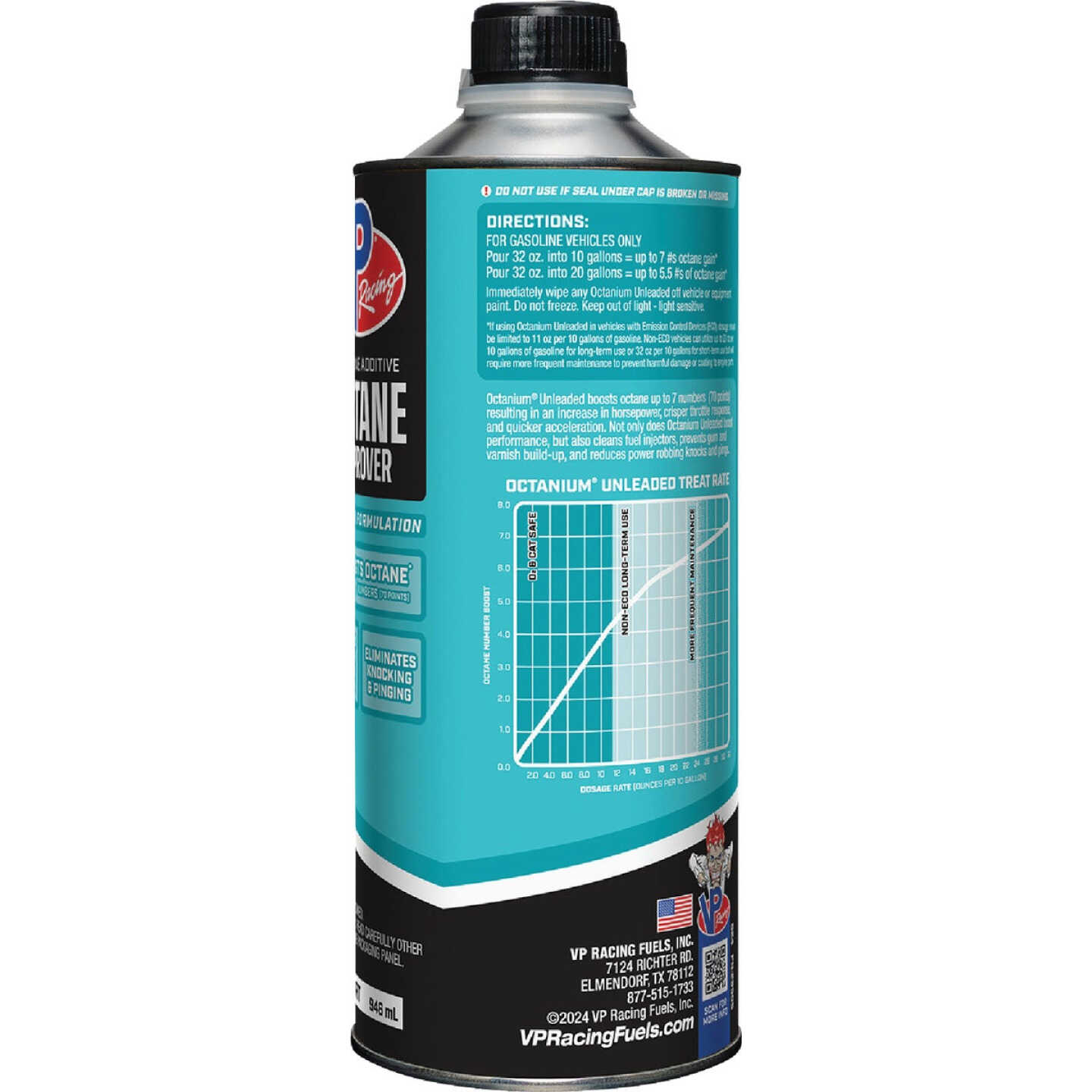 VP Racing Fuels Madditive Octanium Unleaded Lead Substitute Image 4