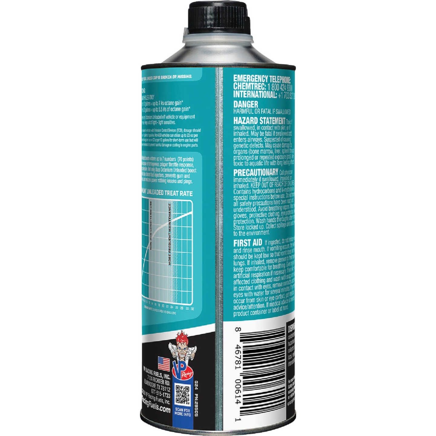 VP Racing Fuels Madditive Octanium Unleaded Lead Substitute Image 2