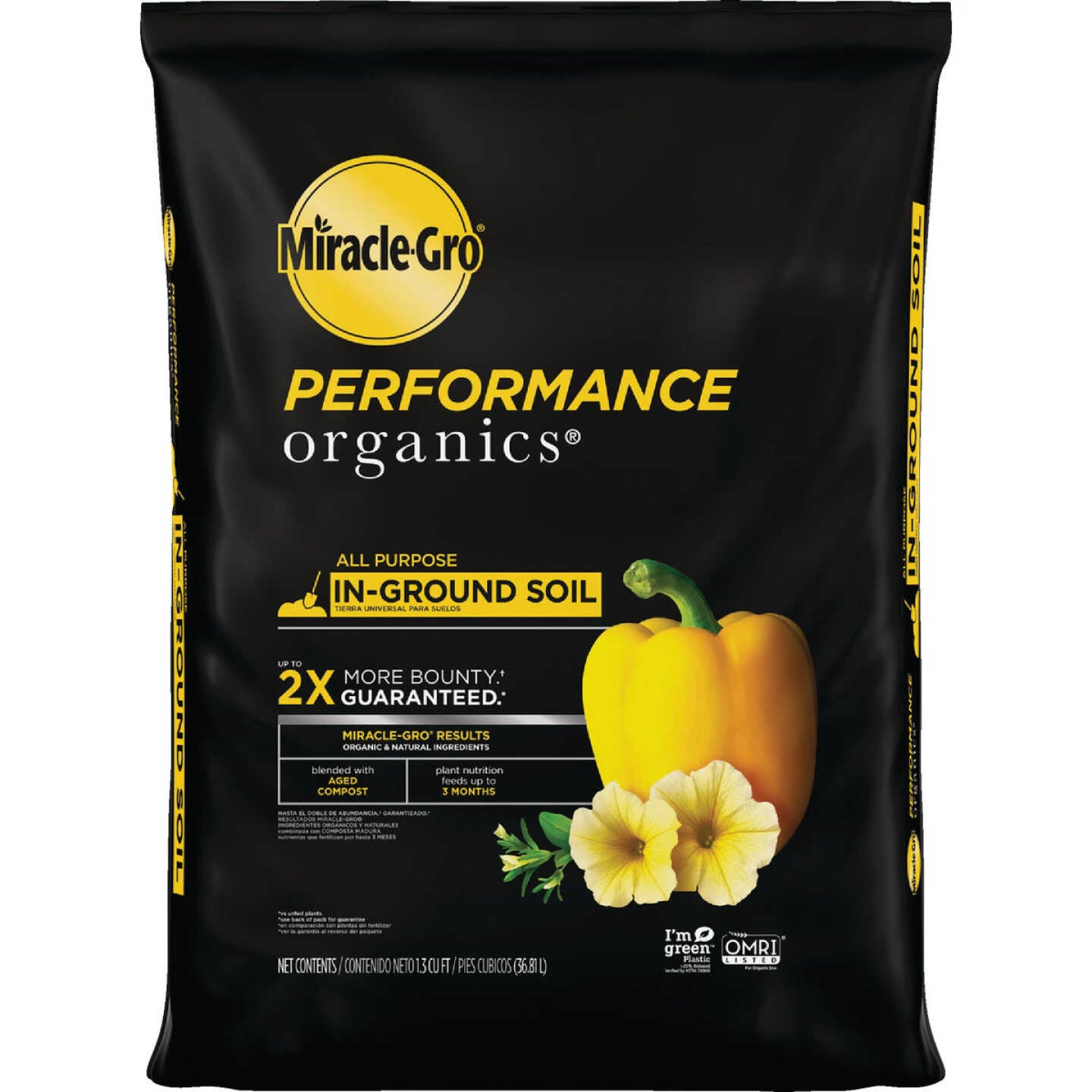 Miracle-Gro Performance Organics 1.33 Cu. Ft. All Purpose In-Ground Soil Image 1