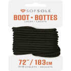 Sof Sole 72 In. Black Boot Laces Image 1