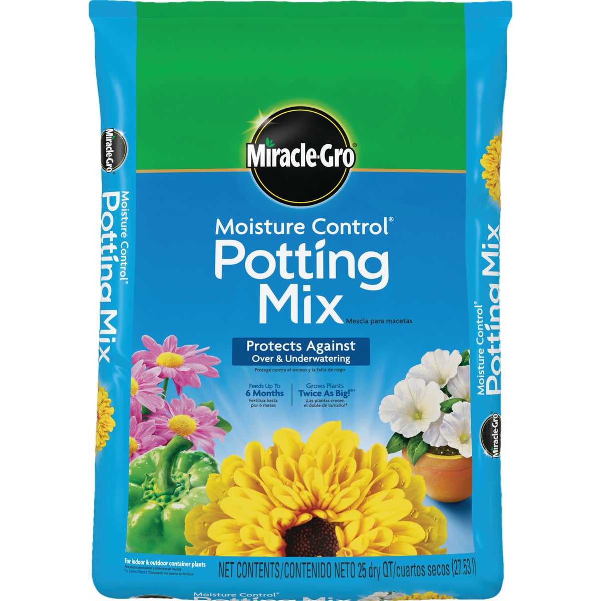 Miracle-Gro Moisture Control 25 Qt. Potting Mix