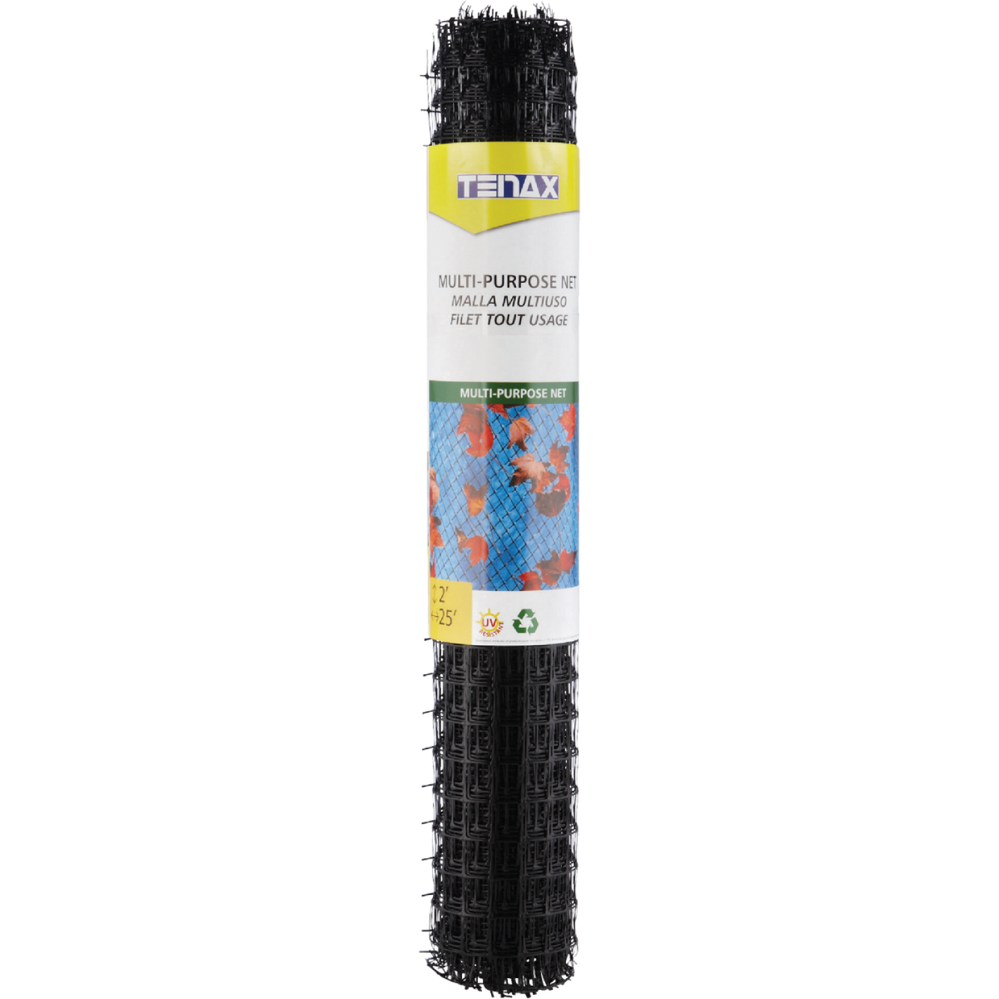 Tenax 3/4 In. x 1 In. Mesh 2 Ft. x 25 Ft. Black Multi-Purpose Net Image 6