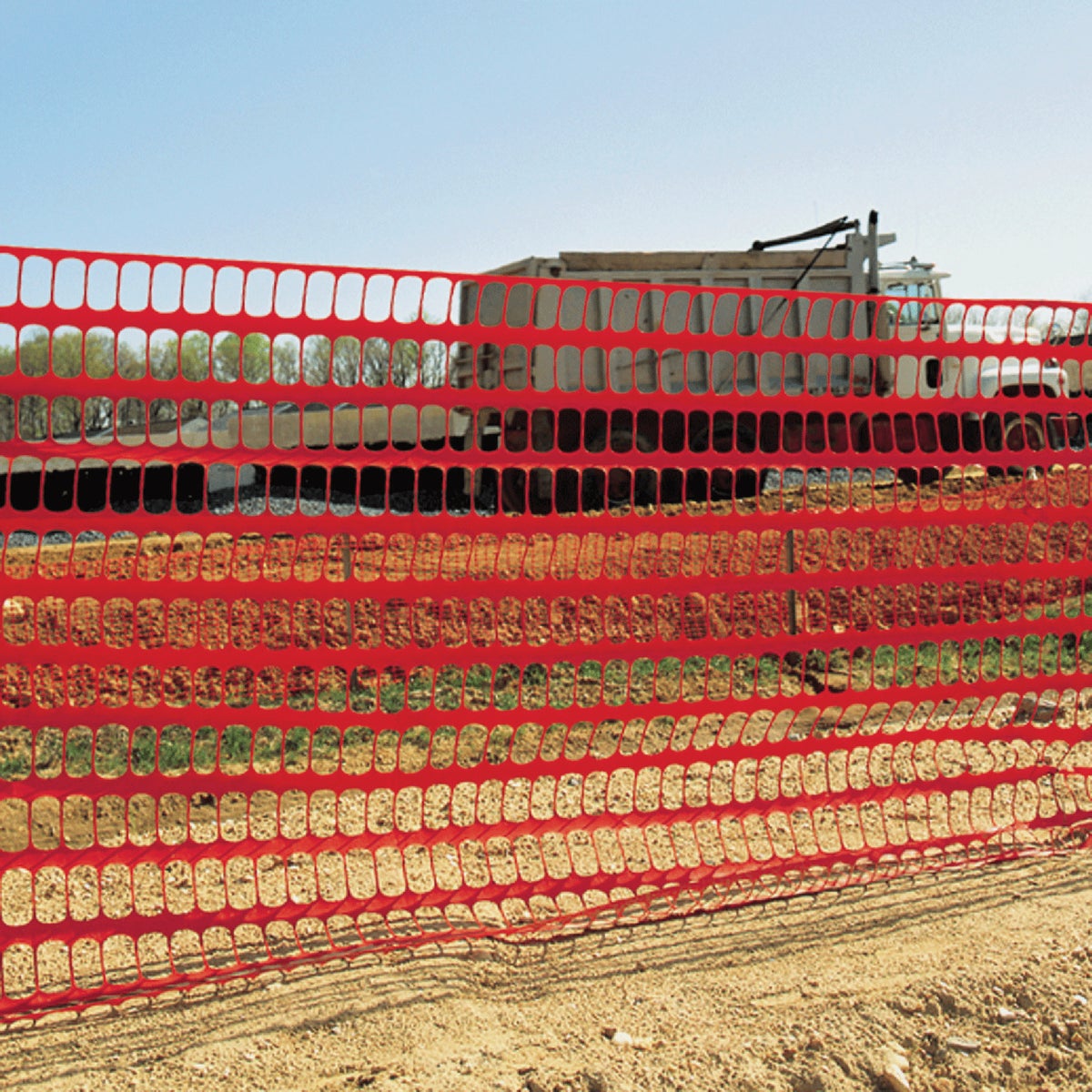 Tenax Guardian 4 Ft. H. x 50 Ft. L. Polyethylene Safety Fence, Orange Image 4