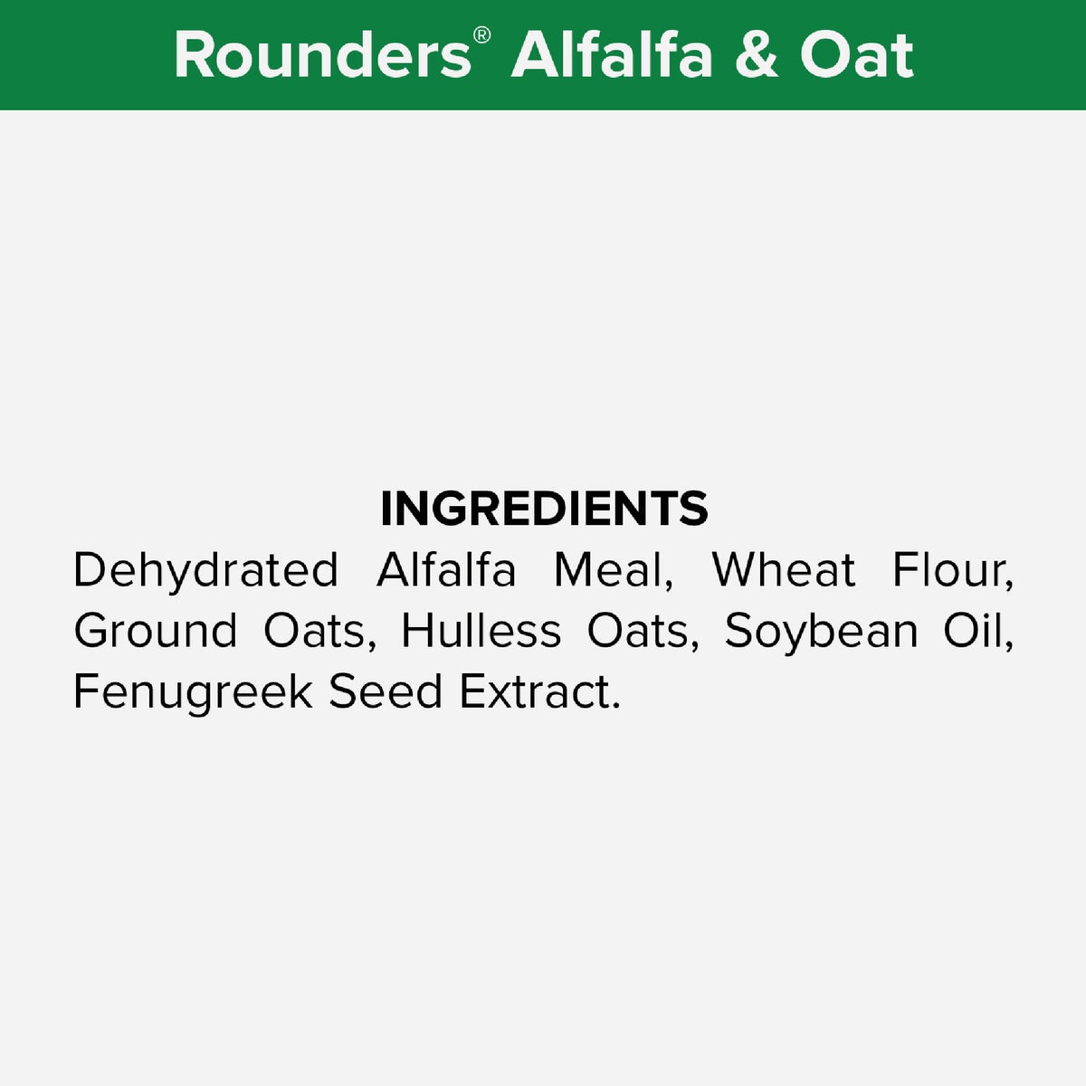 Kent Rounders 30 Oz. Alfalfa & Oats Horse Treats Image 4