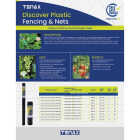 Tenax 3/4 In. x 3/4 In. Mesh 7 Ft. x 100 Ft. Black Plant & Pond Net Image 4
