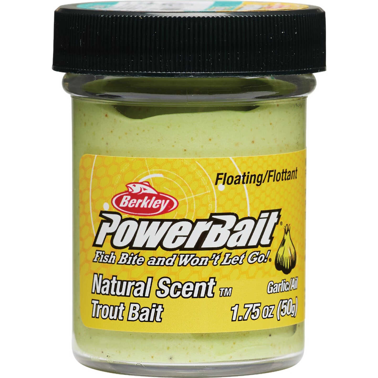 Berkley PowerBait Chartreuse Natural Scent Trout Bait Image 1
