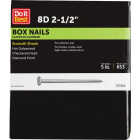 Do it 8d x 2-1/2 In. 11-1/2 ga Hot Galvanized Box Nails (725 Ct., 5 Lb.) Image 1