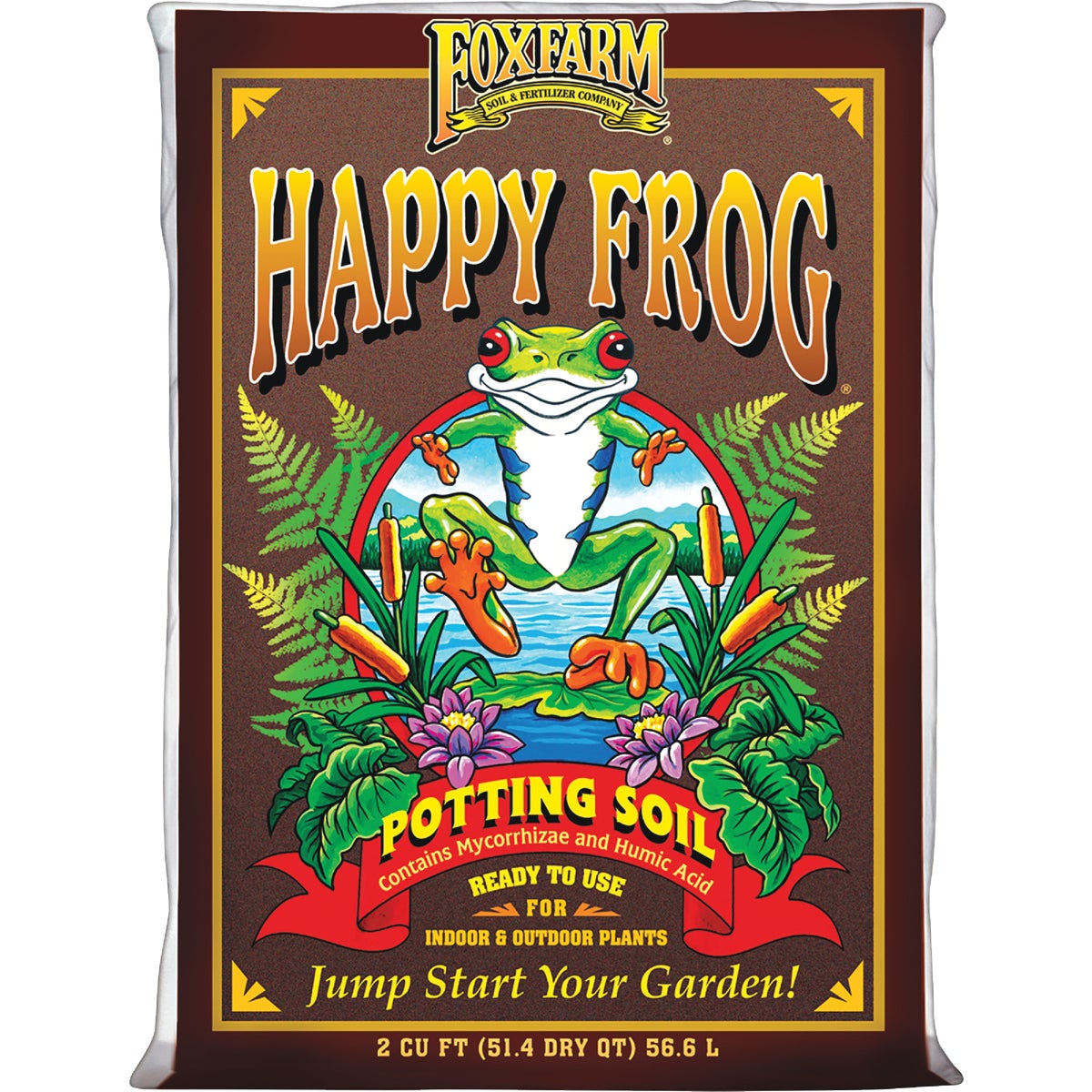 FoxFarm Happy Frog 2 Cu. Ft. Potting Soil