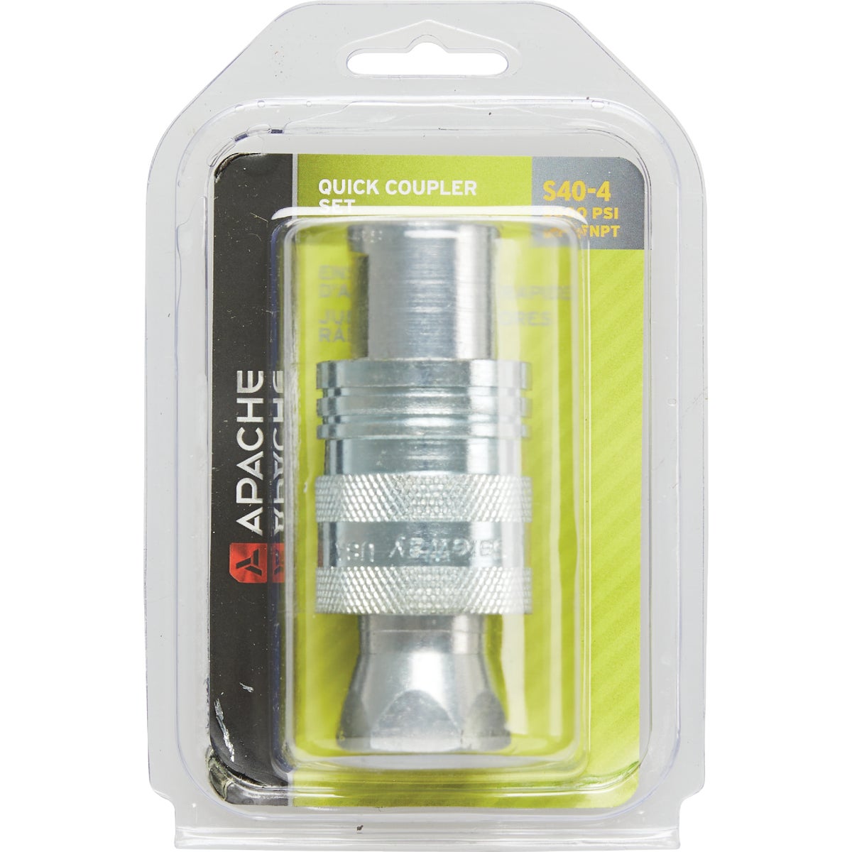 Apache 1/2 In. FNPT Body Coupler Set (Ball) Image 2