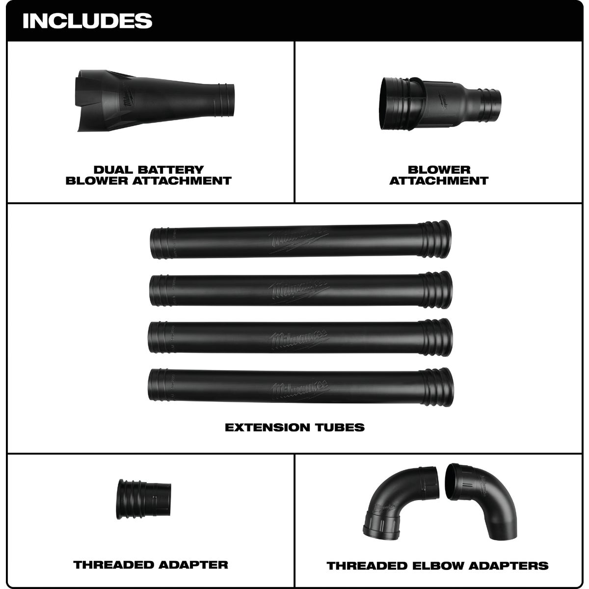 Milwaukee M18 Fuel Gutter Cleaning Attachment Kit Image 3