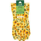 Best Garden Women's 1 Size Fits All Canvas Garden Glove with Gauntlet Cuff Image 2