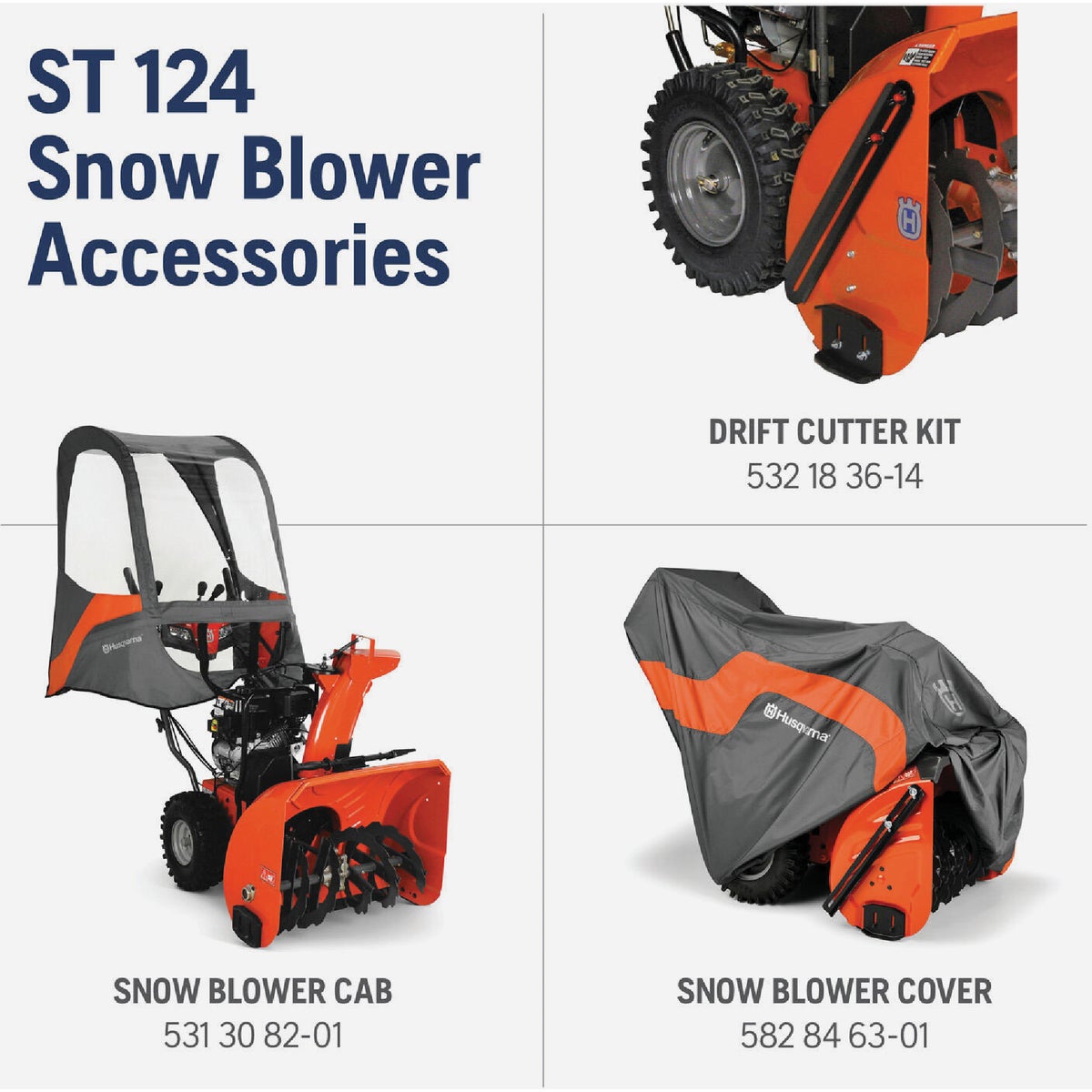 Husqvarna ST 124 24 In. Gas Snow Blower Image 3