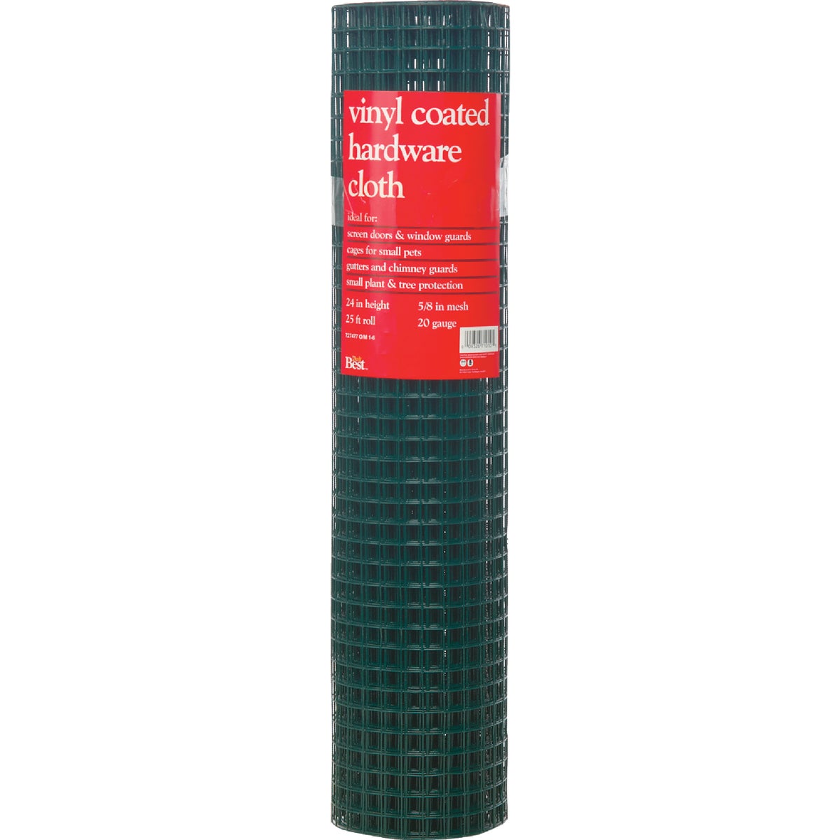 Do it 5/8 In. Mesh x 24 In. H. x 25 Ft. L. 20-Ga. Vinyl-Coated Hardware Cloth Image 2