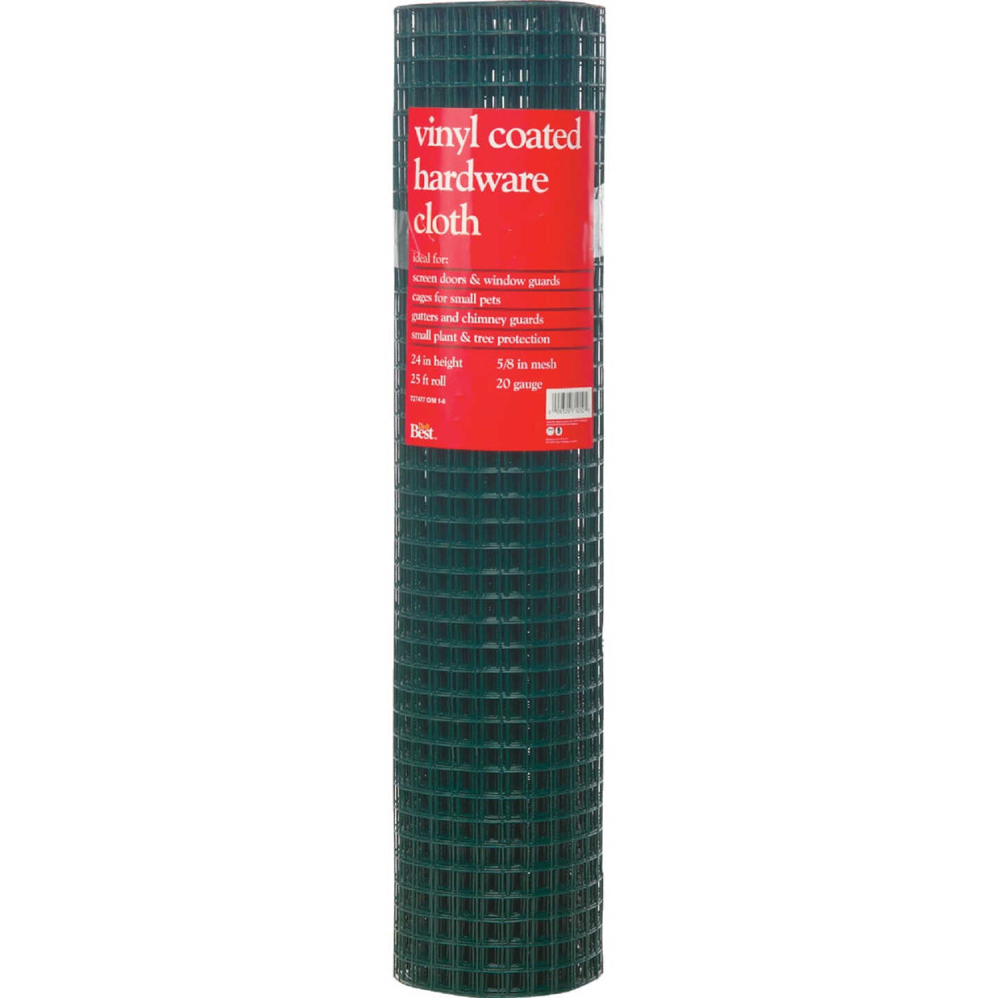 Do it 5/8 In. Mesh x 24 In. H. x 25 Ft. L. 20-Ga. Vinyl-Coated Hardware Cloth Image 2