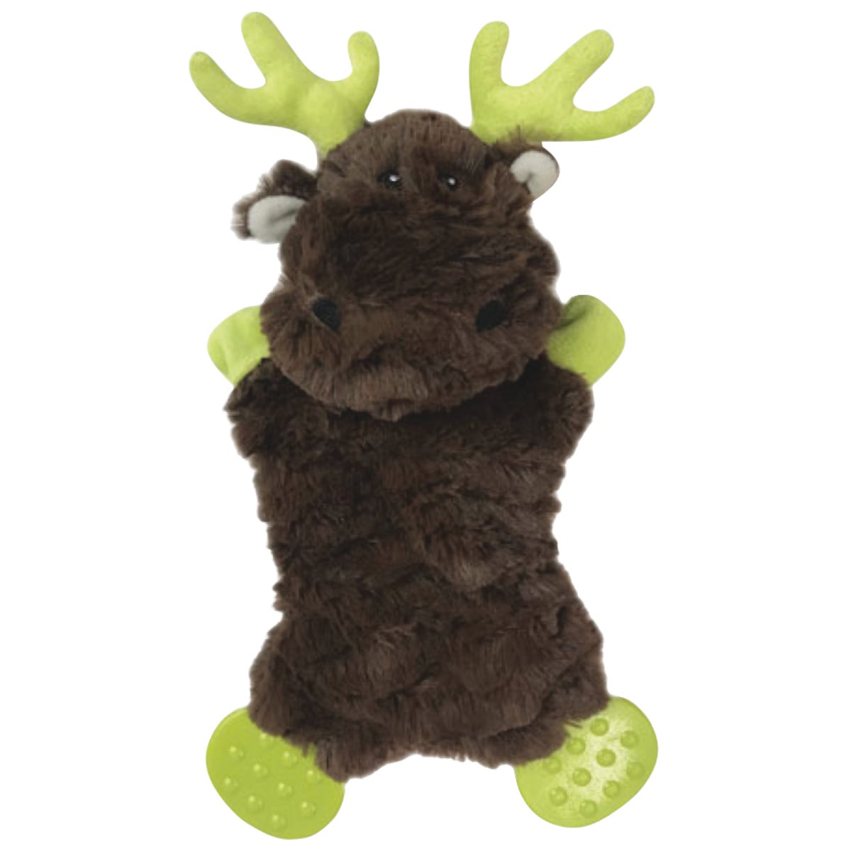 Boss Pet Pet Park Blvd Flatties Moose Dog Toy