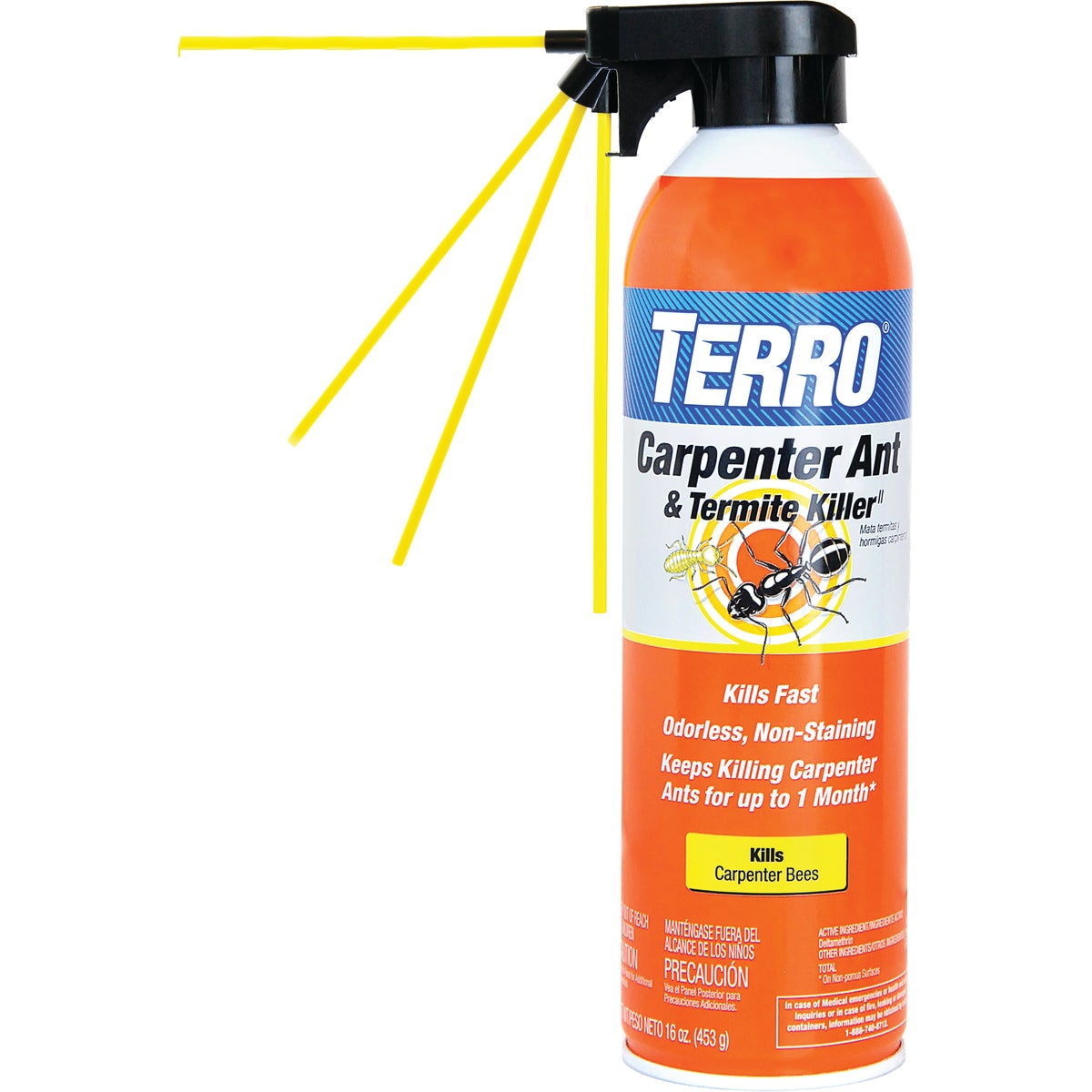 Terro 16 Oz. 2-Way Aerosol Spray Carpenter Ant & Termite Killer Image 3