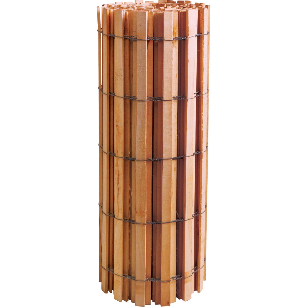 Nuvo Iron 4 Ft. H. x 50 Ft. L. 5 Wood Snow & Sand Control Fence, Red