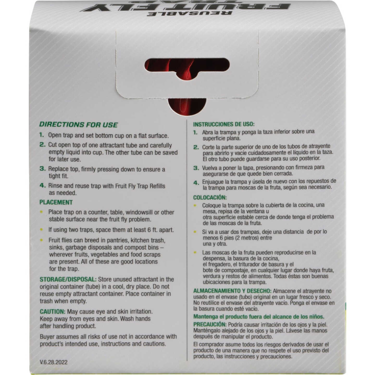 Rescue Reusable Fruit Fly Trap (2-Pack) Image 14