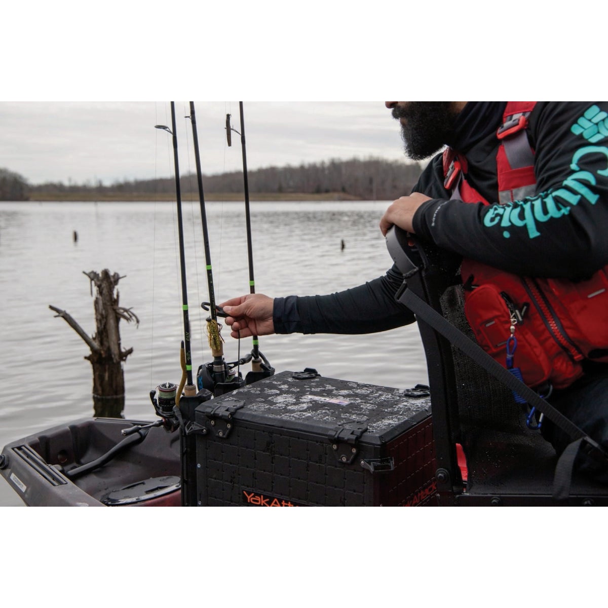 YakAttack TetherTube Rod Holder (2-Pack) Image 2