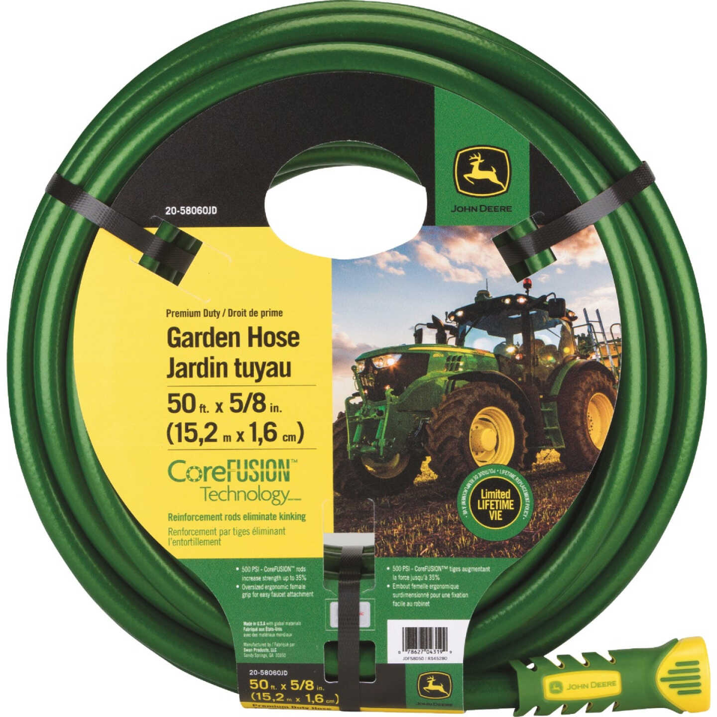John Deere 5/8 In. x 50 Ft. Garden Hose Image 1