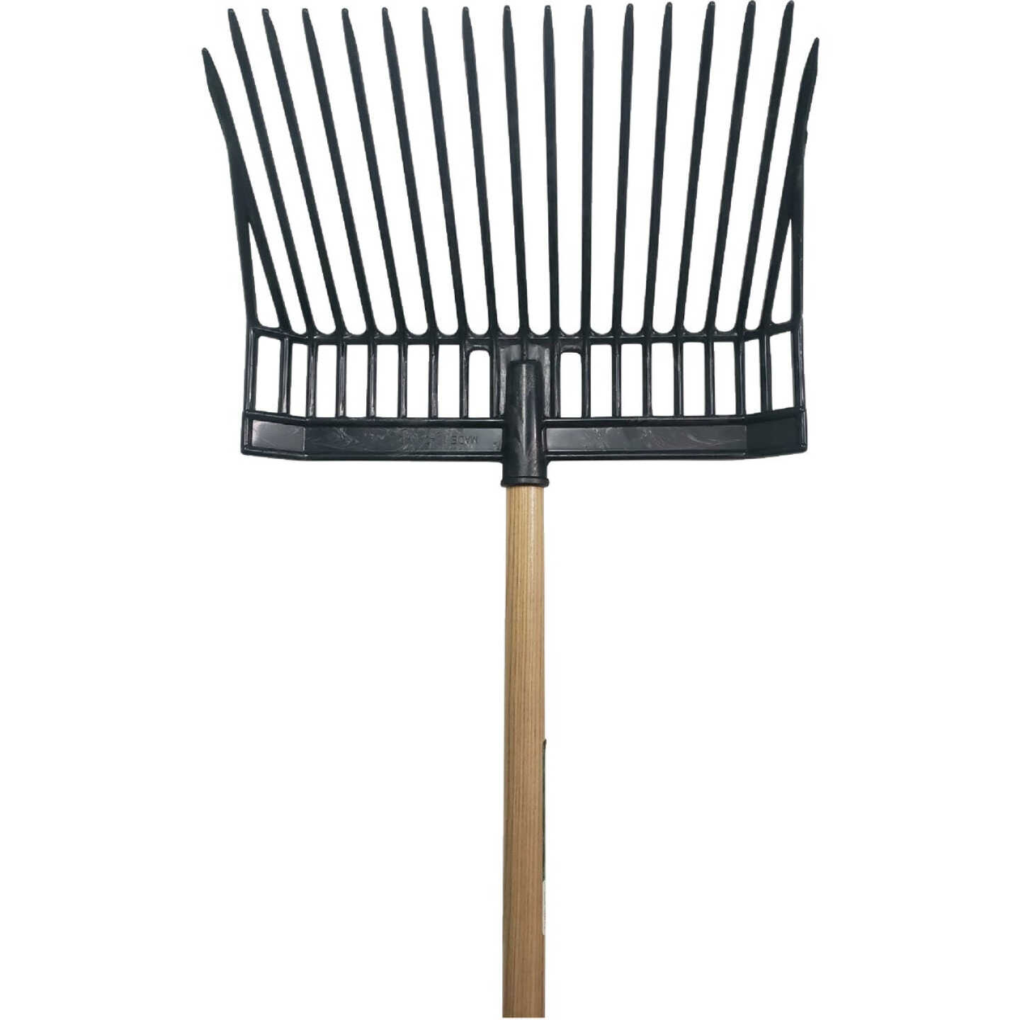 Farm-Tuff 14 In. W. Poly Head Bedding Fork Image 1