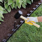 Master Mark Dig-Free 1.5 In. H. x 25 Ft. L. Black Recycled Plastic Landscape Edging Image 4