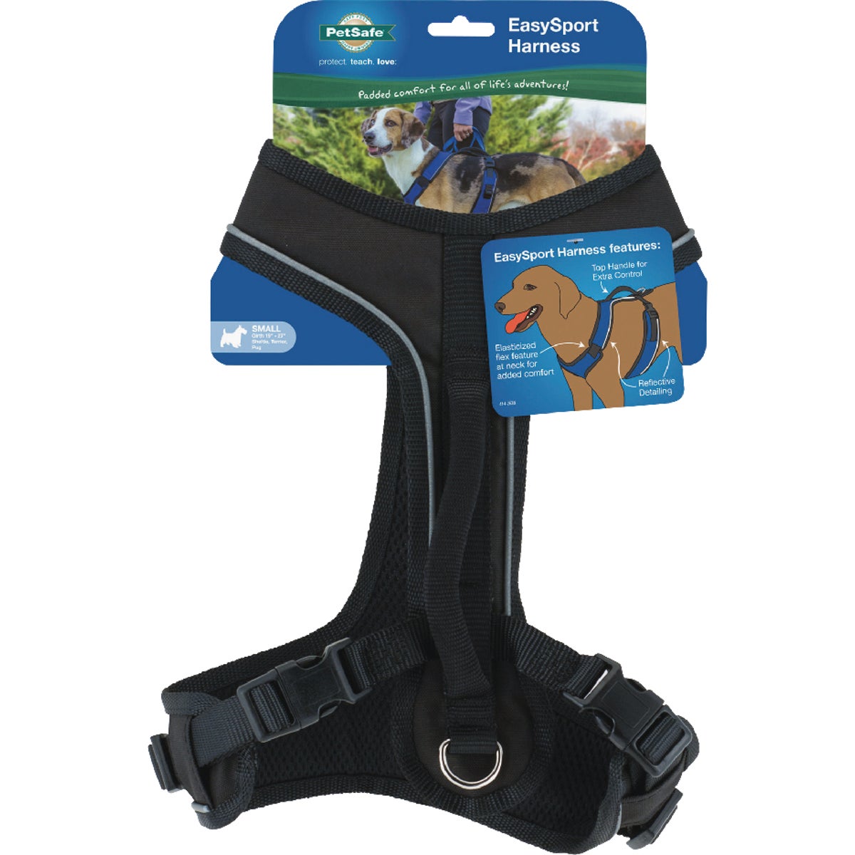 PetSafe EasySport Small Black Dog Harness