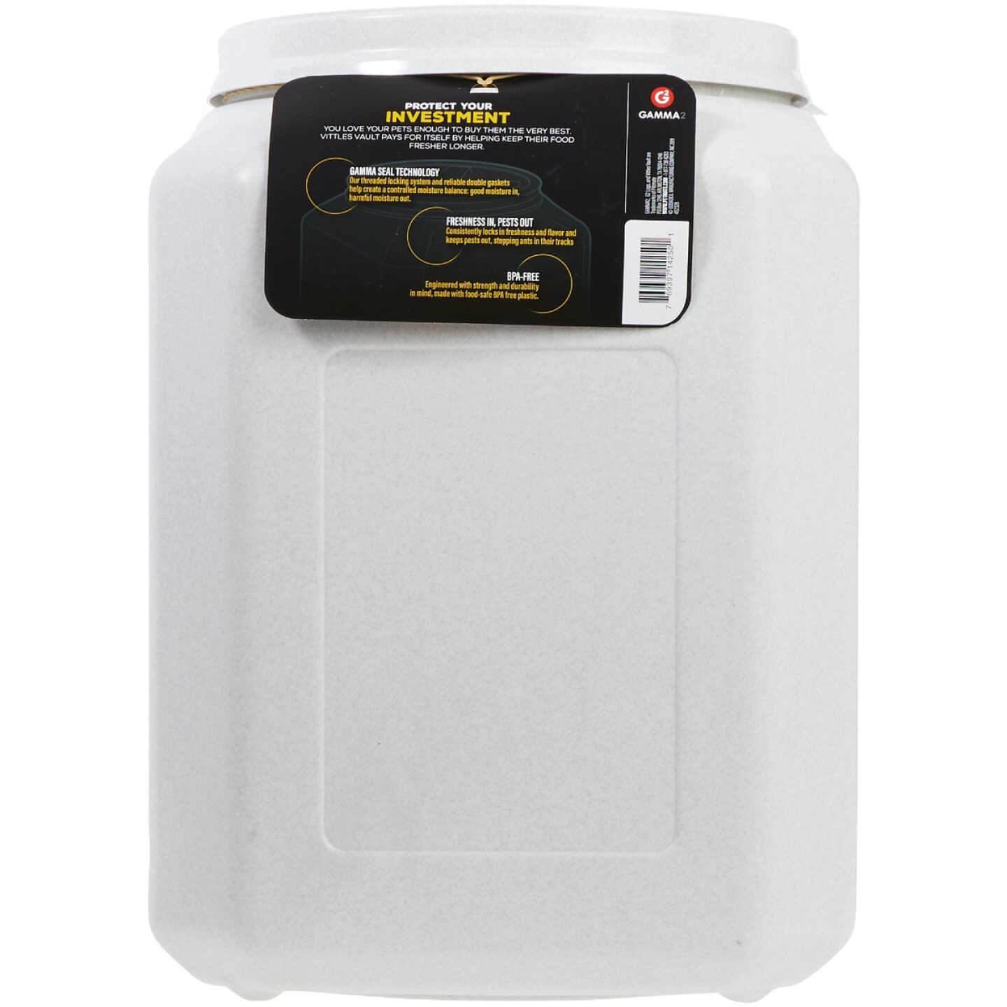 Gamma Vittles Vault Outback 50 Lb. Plastic Pet Food Storage Bin Image 2