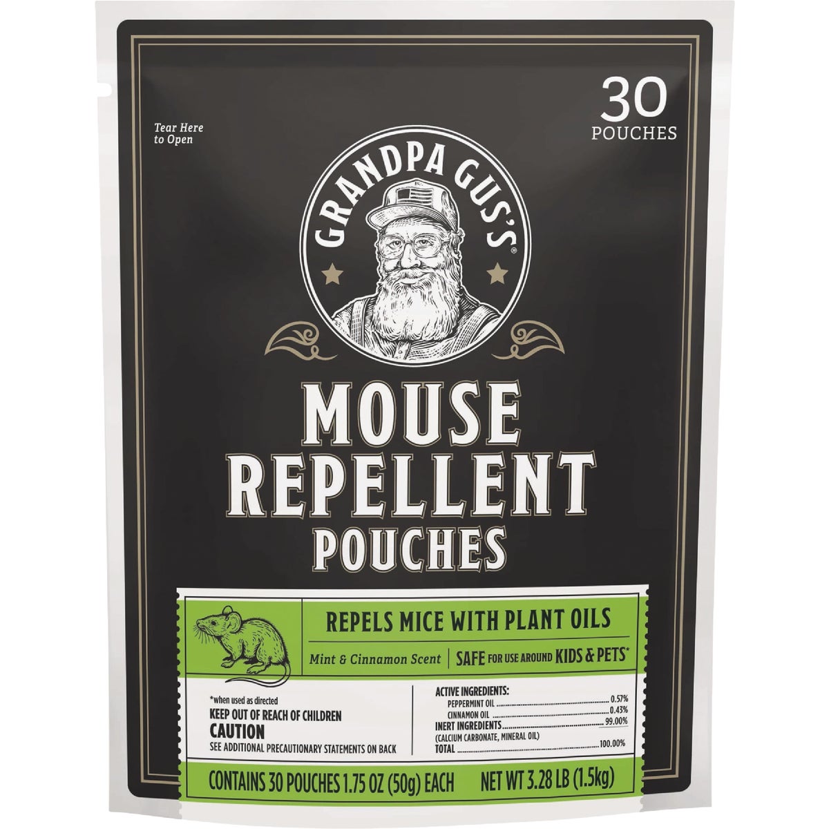 Grandpa Gus's Granular All Natural Mouse Repellent Pouch (30-Pack) Image 1