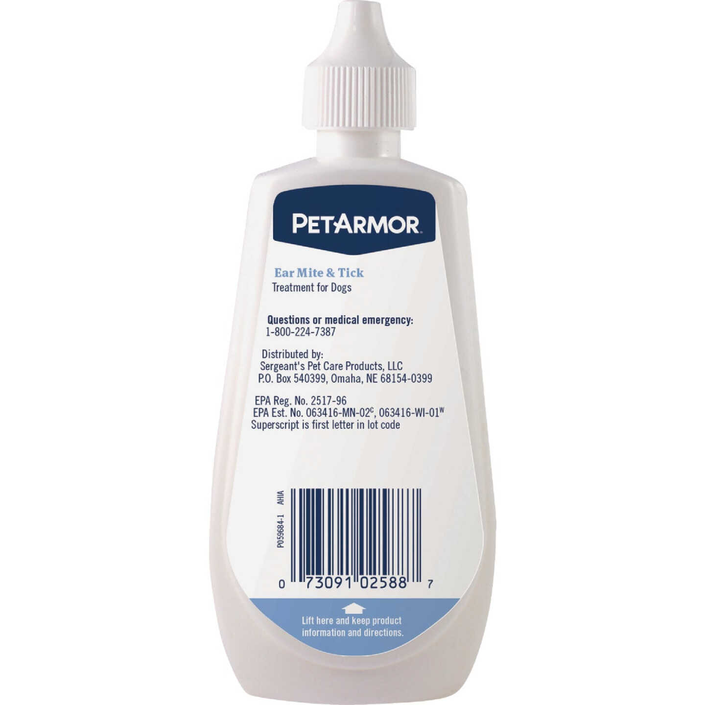 PetArmor 3 Oz. Ear Mite & Tick Treatment for Dogs Image 6