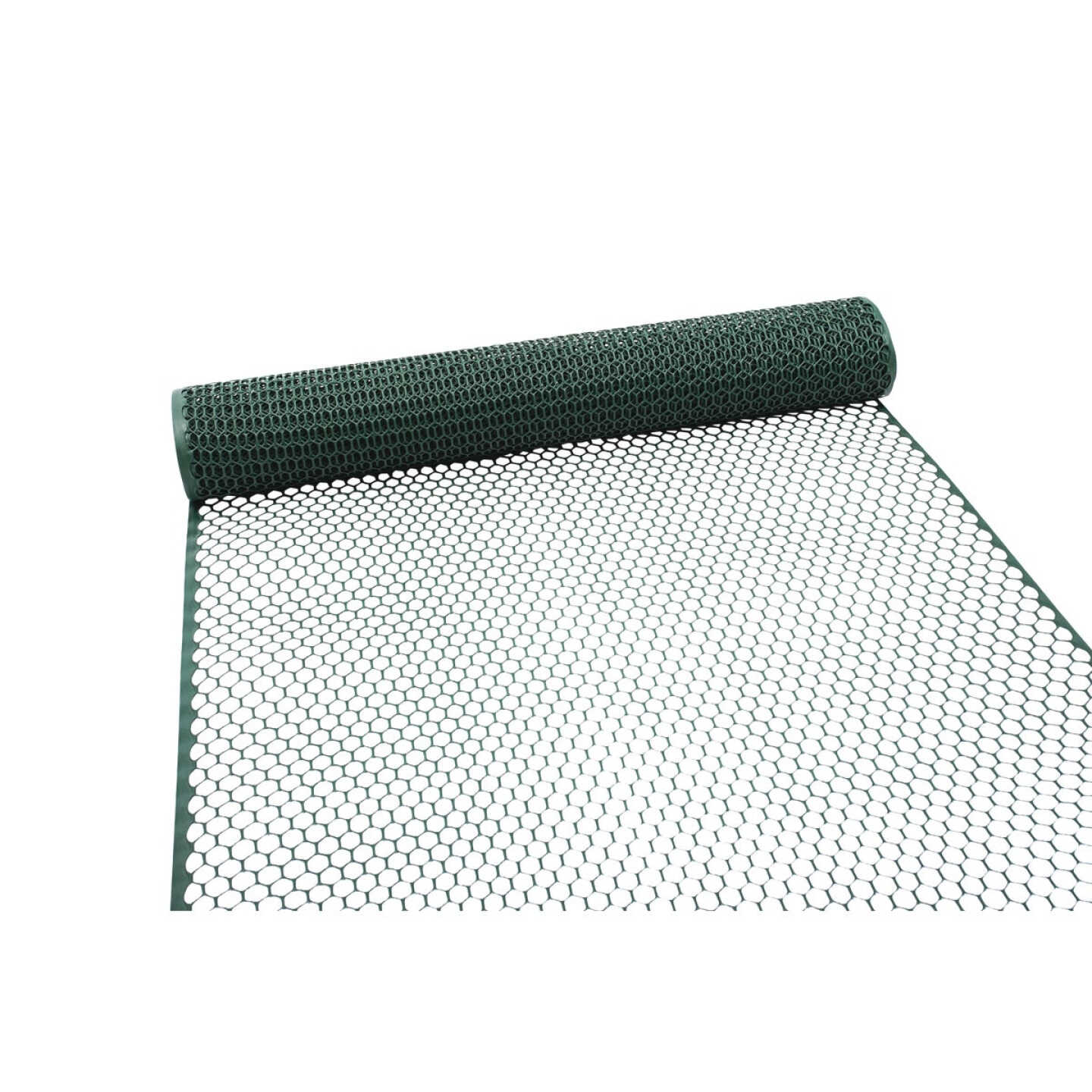 Tenax 4 Ft. x 25 Ft. Green High Density Polyethylene Poultry Fence Image 7