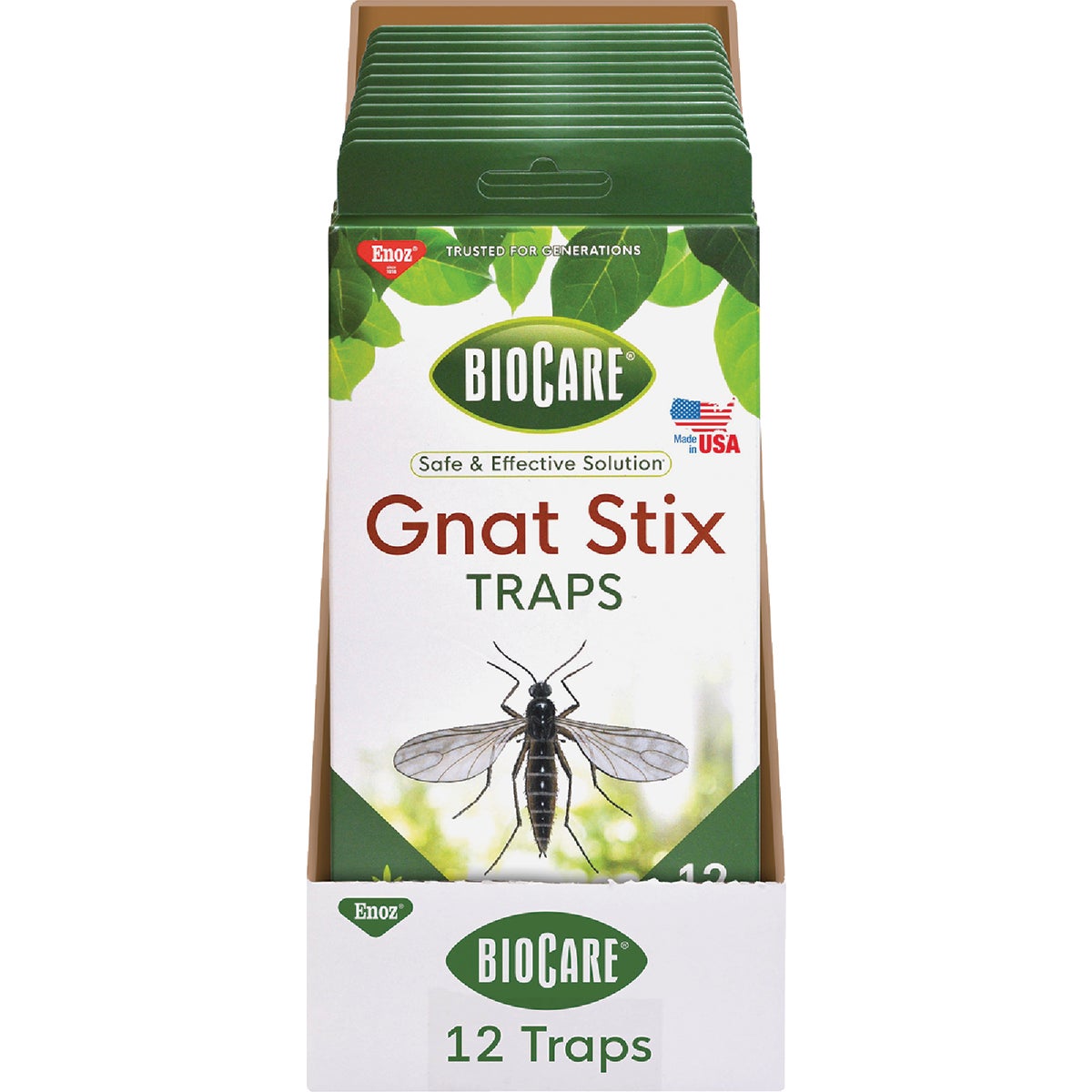 Enoz BioCare Gnat Stix Disposable Indoor Insect Trap (12-Pack) Image 2
