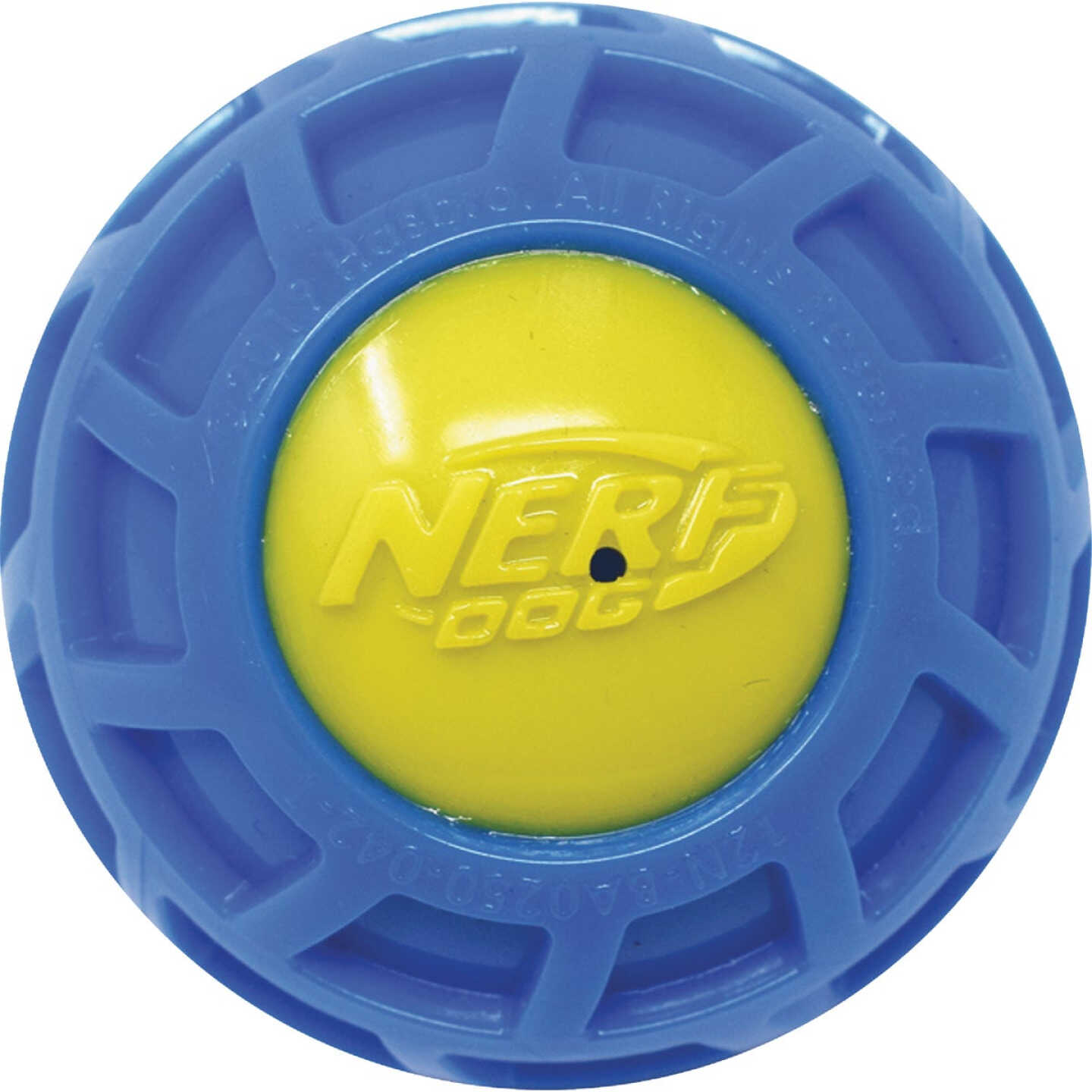 Nerf Dog 3 In. TPR EXO Micro Squeak Ball Image 5