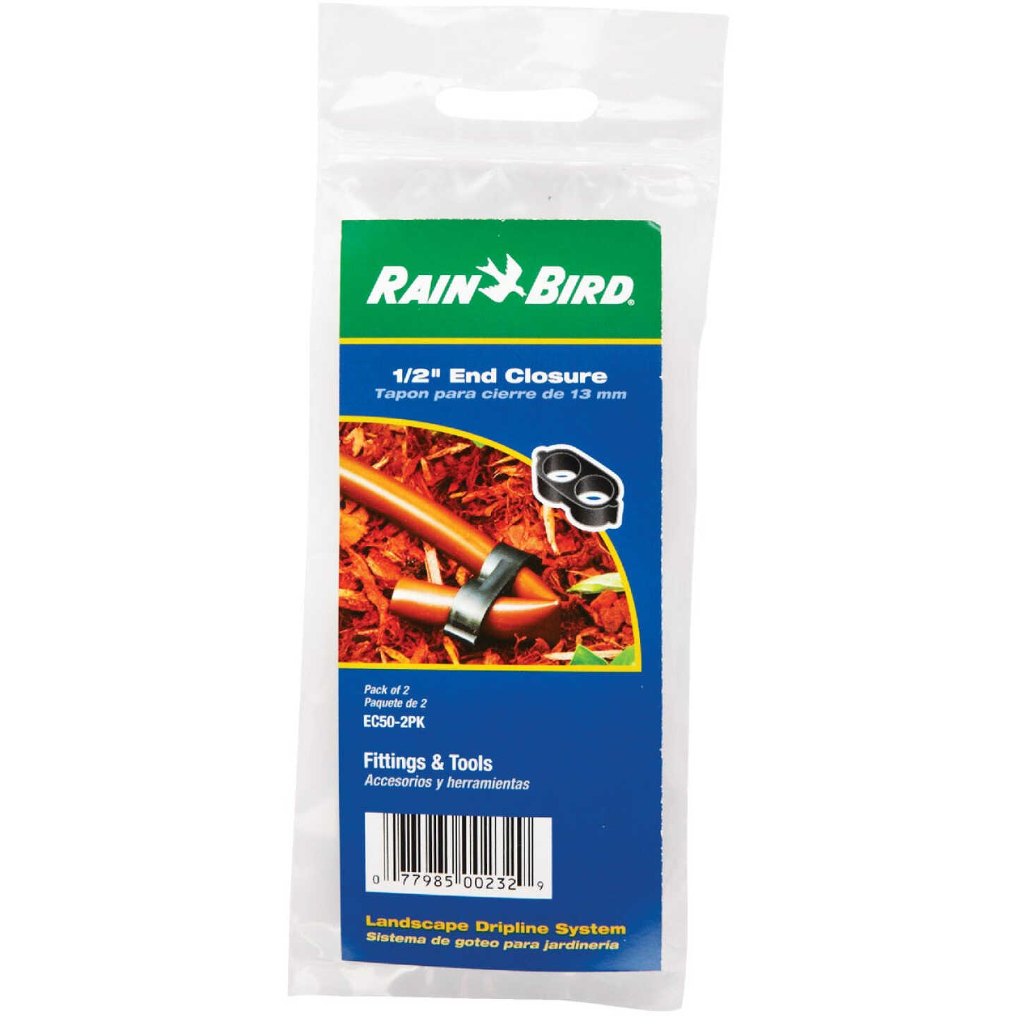 Rain Bird 1/2 In. Figure 8 End Clamp (2-Pack) Image 2