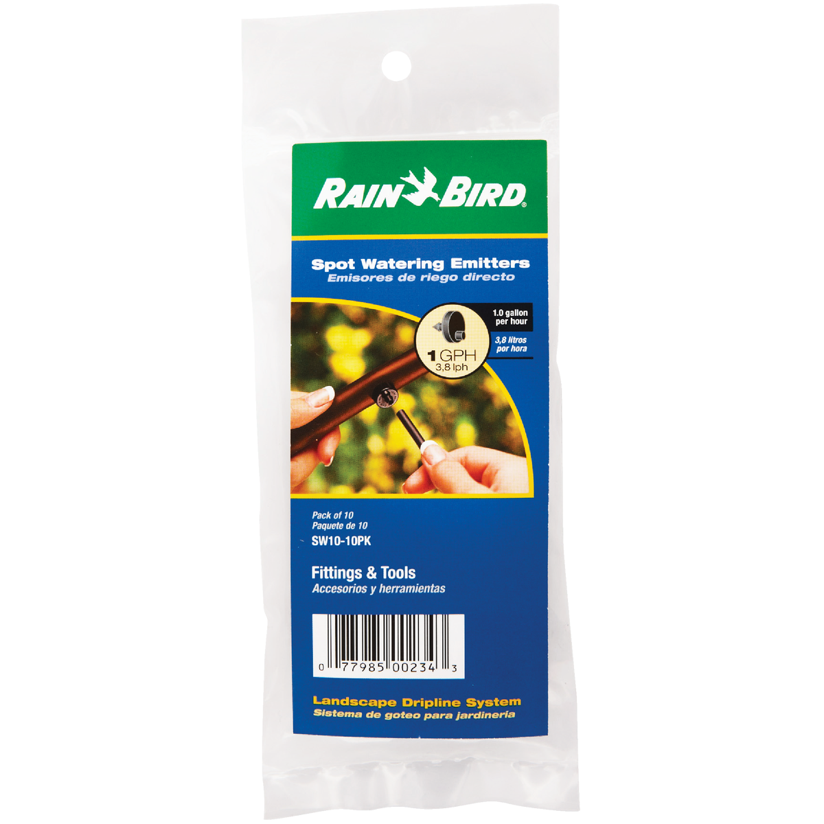 Rain Bird 1 GPH Button Dripper Emitter (10-Pack) Image 2