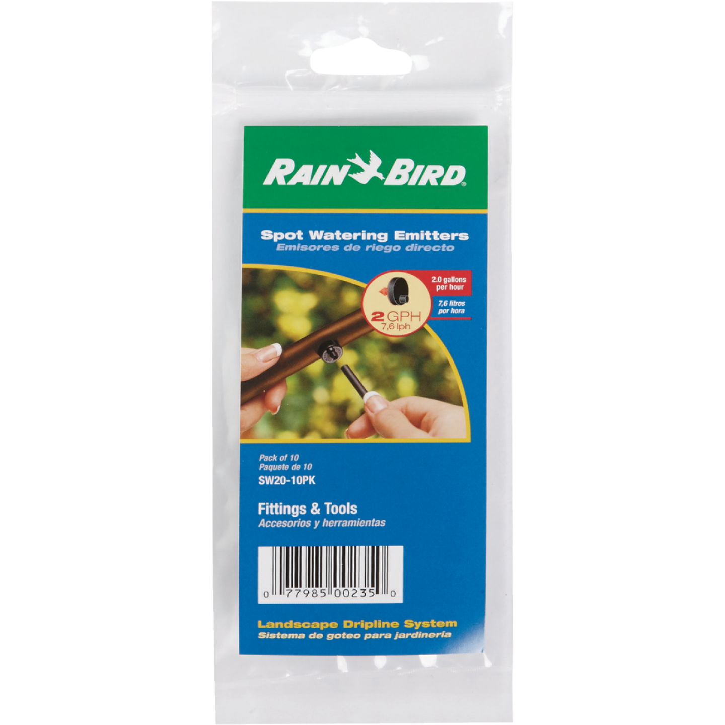 Rain Bird 2 GPH Button Dripper Emitter (10-Pack) Image 1