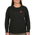 Milwaukee GRIDIRON Women's Large Black Long Sleeve Pocket T-Shirt Image 1