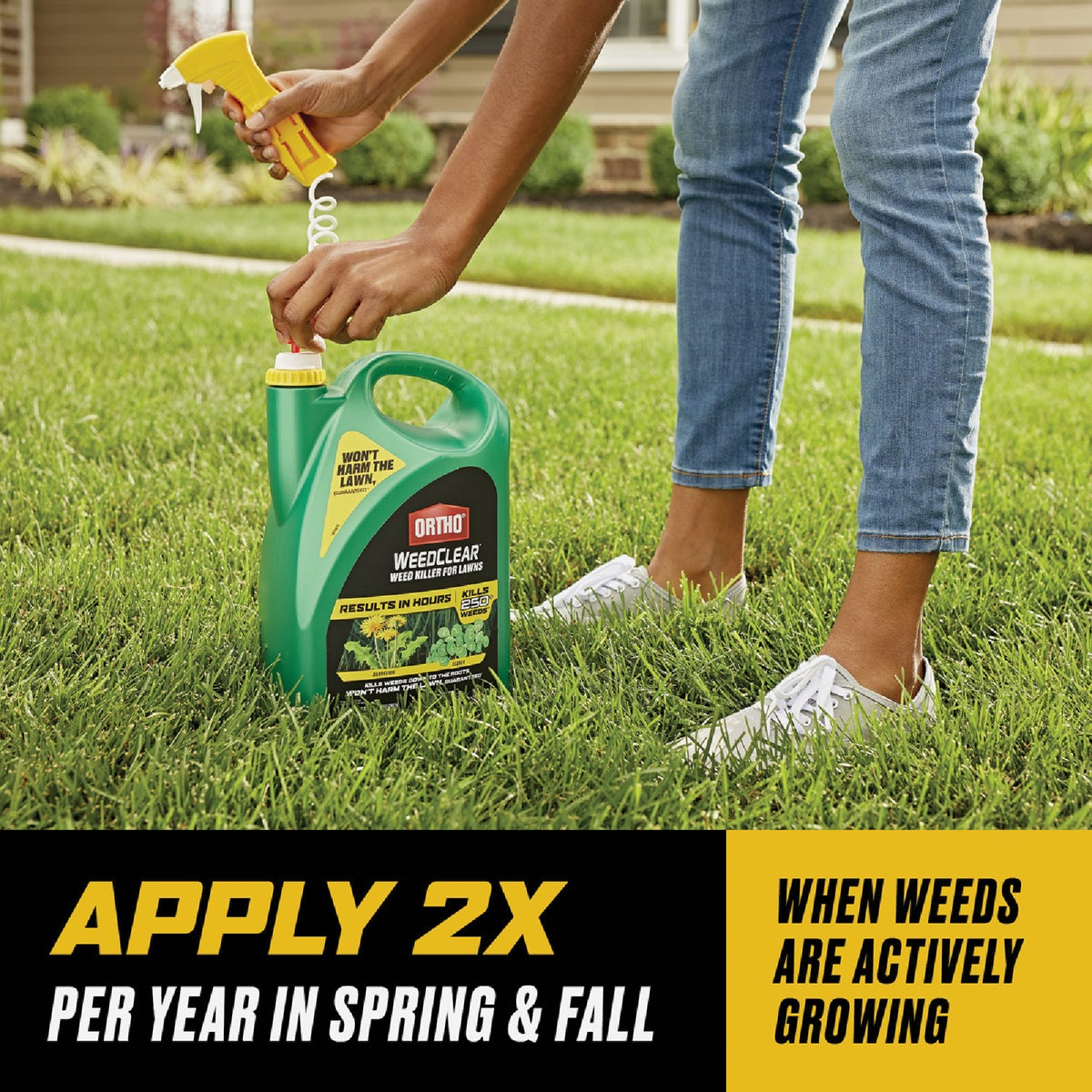 Ortho WeedClear 1 Gal. Trigger Spray Weed Killer For Lawns Image 5
