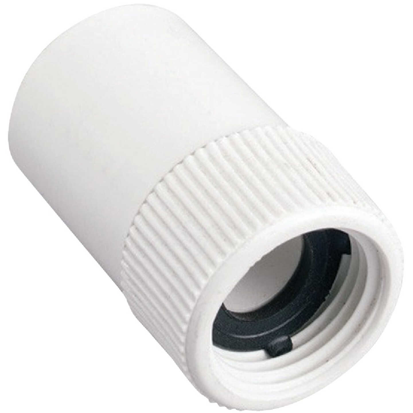 Orbit 3/4 In. FHT x 3/4 In. Slip Swivel PVC Hose Adapter Image 1