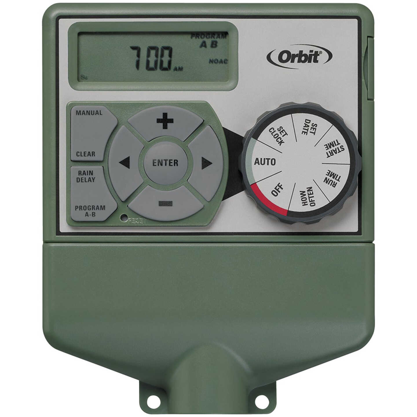 Orbit WaterMaster Dual Program 6-Station Indoor Mount Plug-In Sprinkler Timer Image 1