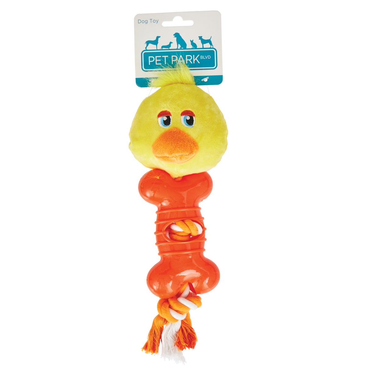 Boss Pet Pet Park Blvd Ropers Duck Dog Toy Image 2