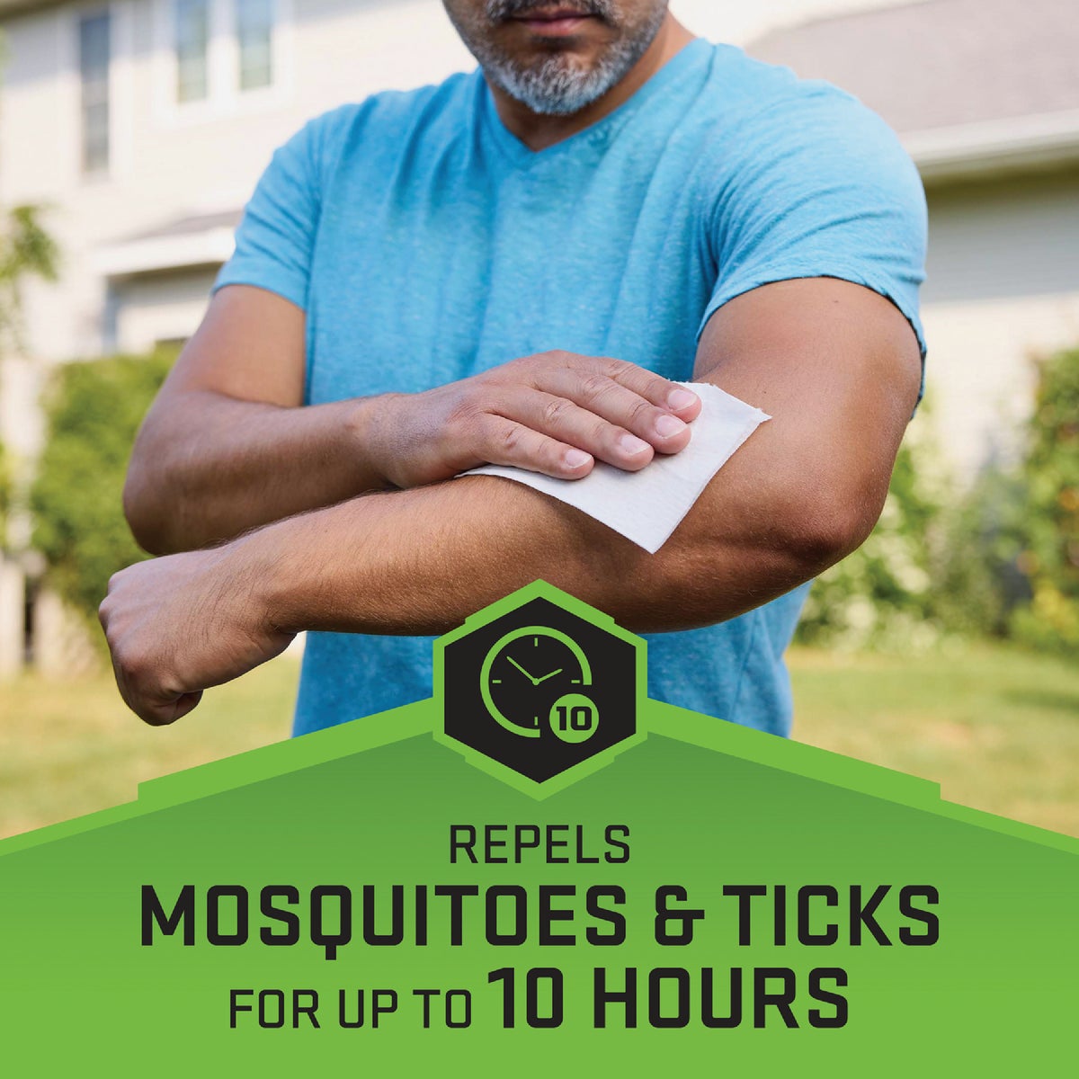 Repel Mosquito & Tick Repellent Wipes (15-Pack) Image 3